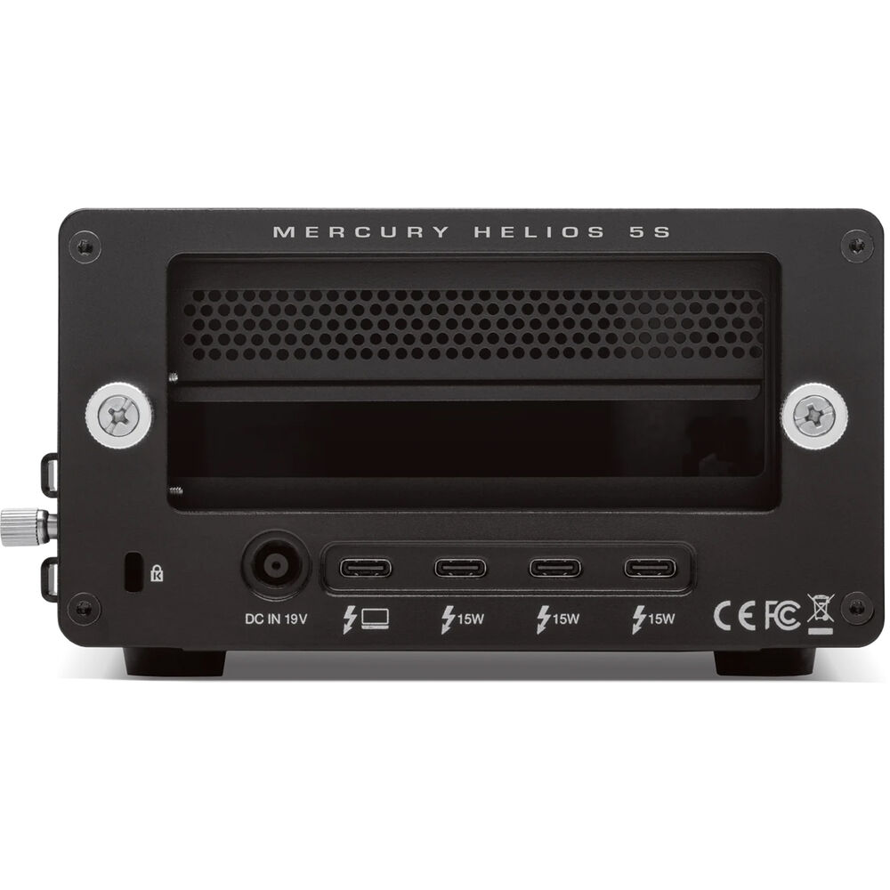 OWC Mercury Helios 5S Thunderbolt 5 PCIe Expansion Solution