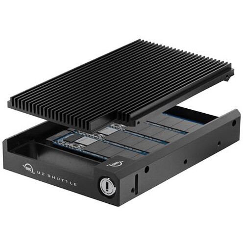 OWC U.2 Shuttle with OWC Aura Pro 1.0TB x 4
