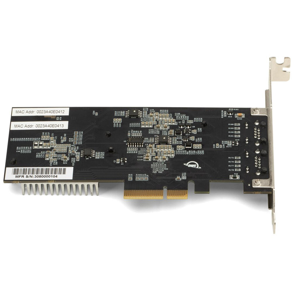 OWC 2-Port 10G Ethernet PCIe 3.0 x4 Adapter Card