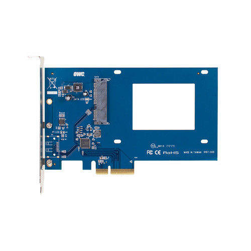 OWC Accelsior S: PCIe to 2.5" 6Gb/s SATA SSD Host Adapter