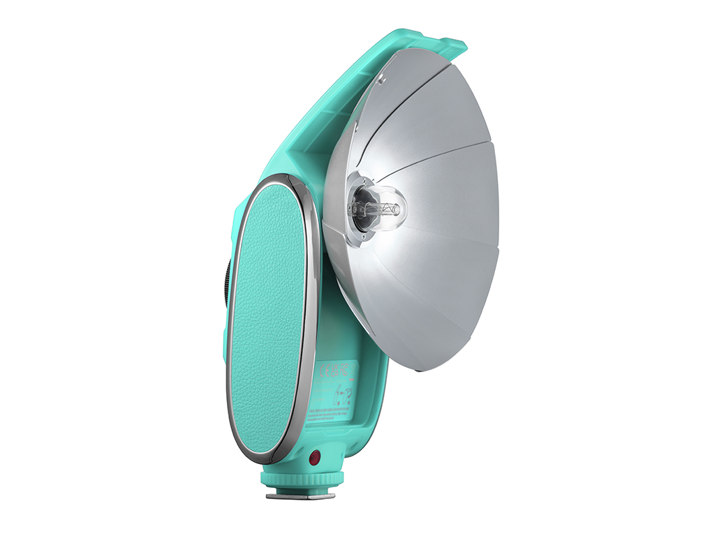Lux Senior Retro Kamera Flaşı (Mint Yeşili)