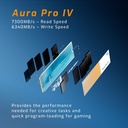 OWC 4TB Aura Pro IV PCIe 4.0 NVMe M.2 2280 SSD