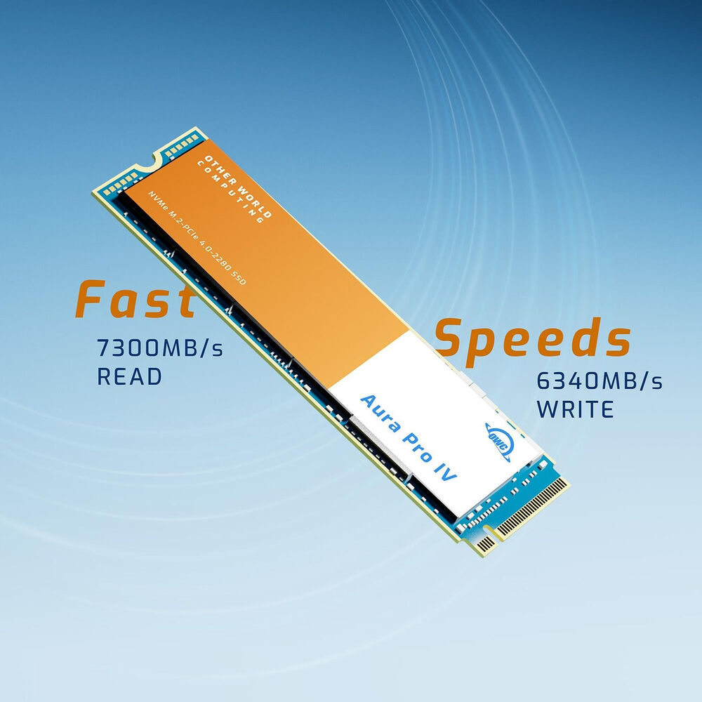 OWC 4TB Aura Pro IV PCIe 4.0 NVMe M.2 2280 SSD