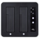 OWC Drive Dock USB 3.2 (10Gb/s) Dual-Bay Drive Docking Solution for 2.5-inch and 3.5-inch SATA Drives