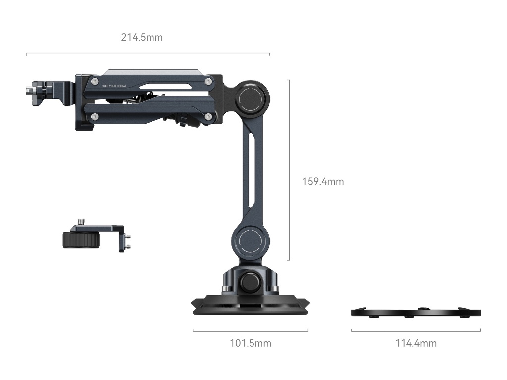 5123 Osmo Pocket / GoPro / Insta360 Uyumlu Sarsıntı Önleyici Sistem