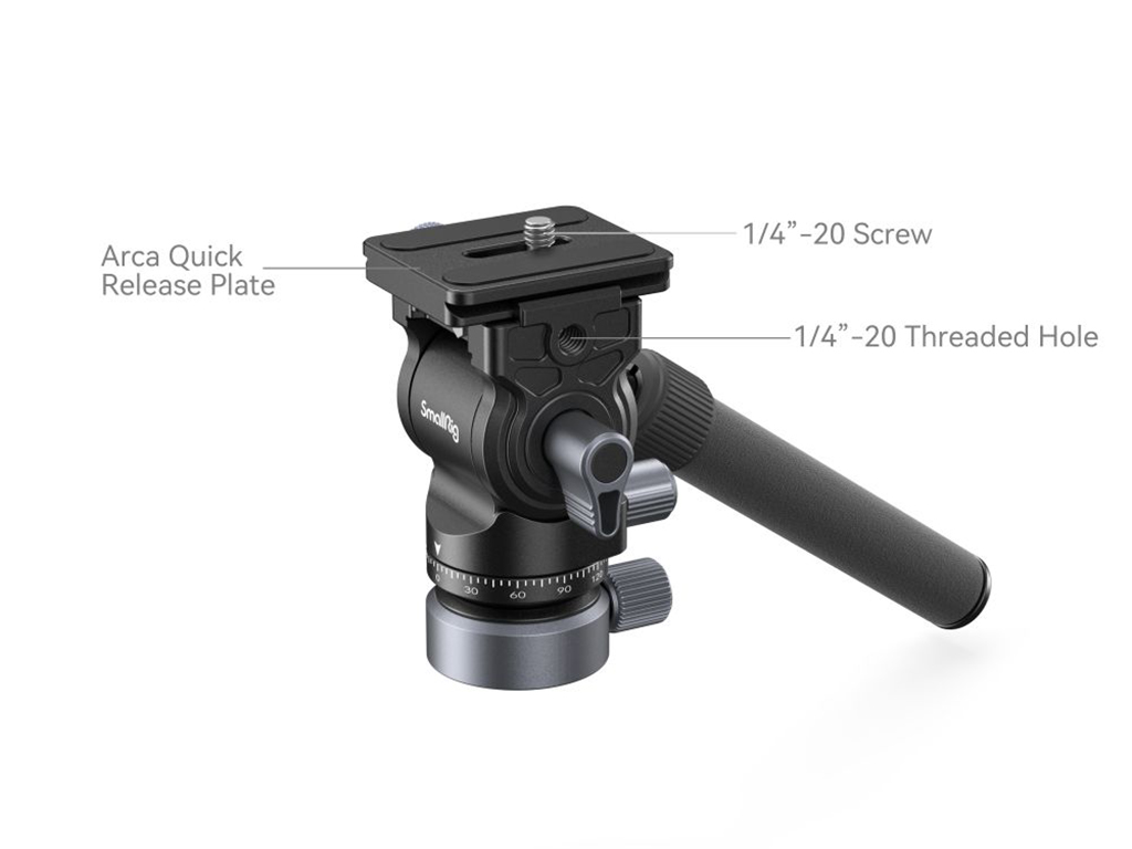 4170 CH20 4kg Taşıma Kapasiteli Video Tripod Başlığı