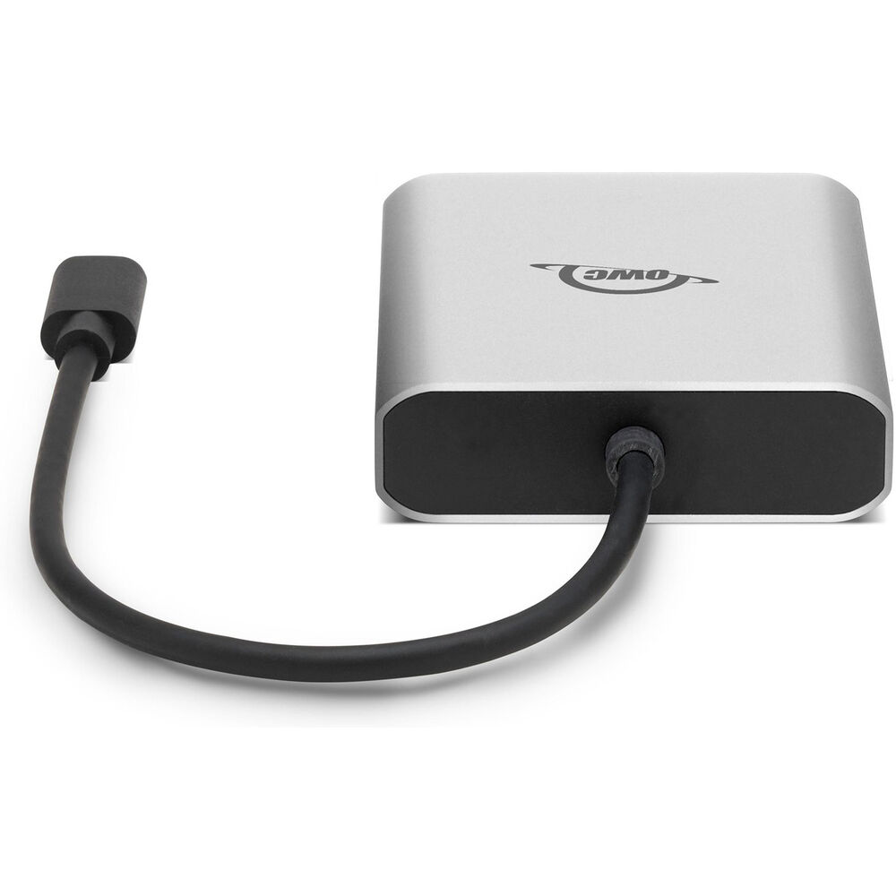 OWC USB-C Dual HDMI 4K Display Adapter with DisplayLink for Apple silicon M1, M2, M3, and M4 Macs (No Power Pass-Through)