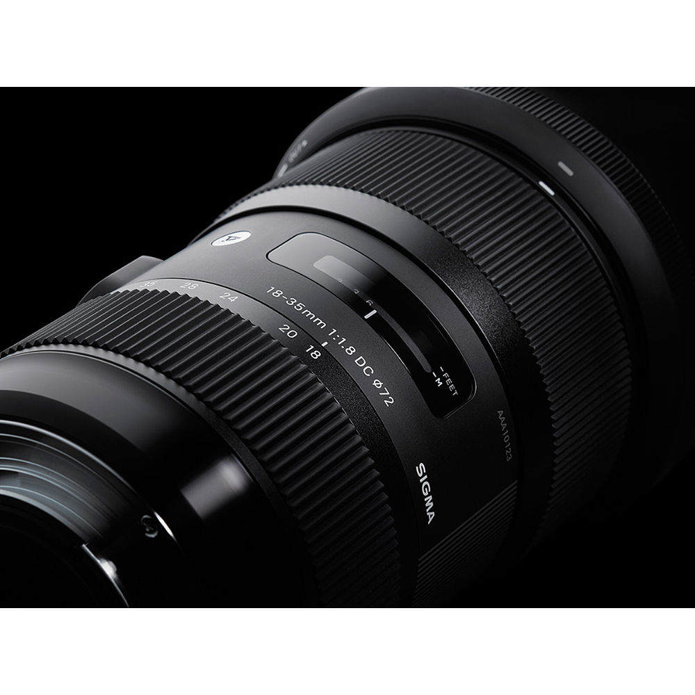 SIGMA 18-35mm f/1.8 DC HSM Art Lens (Canon EF Mount)