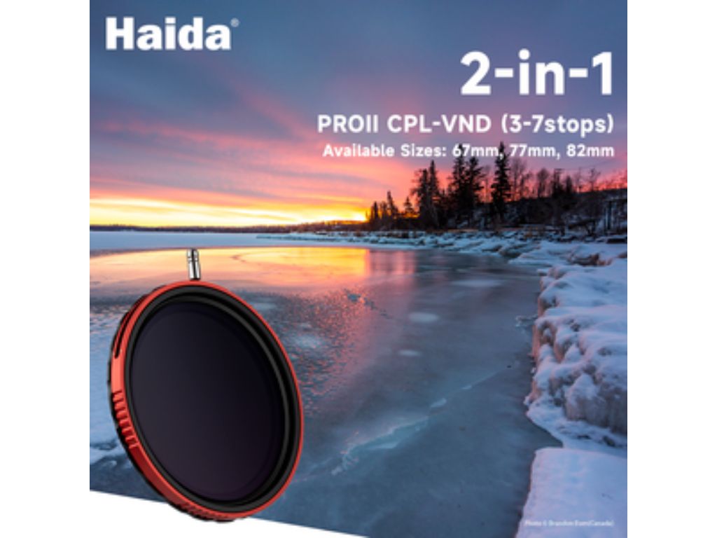 77mm Pro II CPL-VND Dairesel Polarize ve Değişken ND 2in1 Filtre
