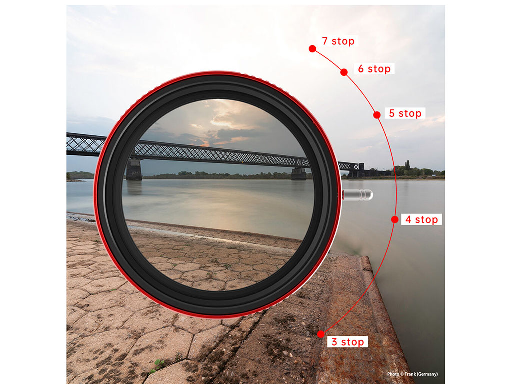 82mm Pro II CPL-VND Dairesel Polarize ve Değişken ND 2in1 Filtre