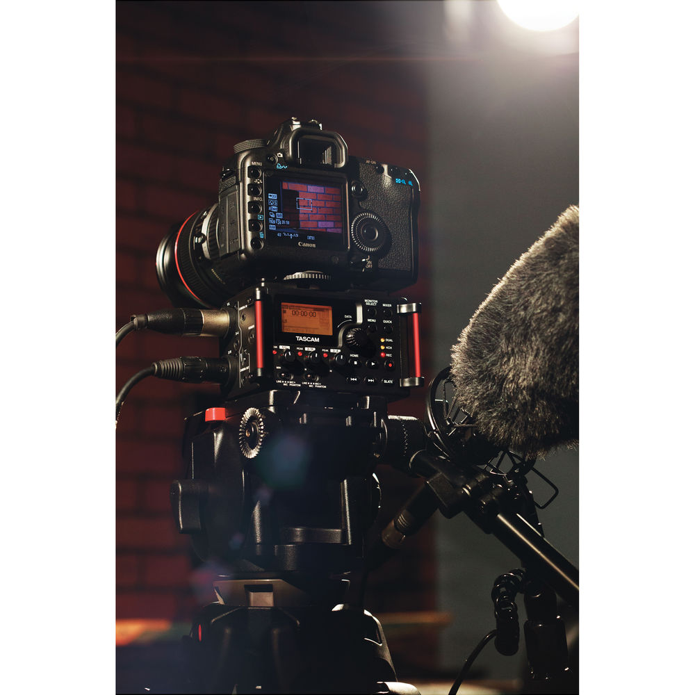 Tascam DR-60D MKII DSLR için 4 Kanal Ses Kayıt Cihazı