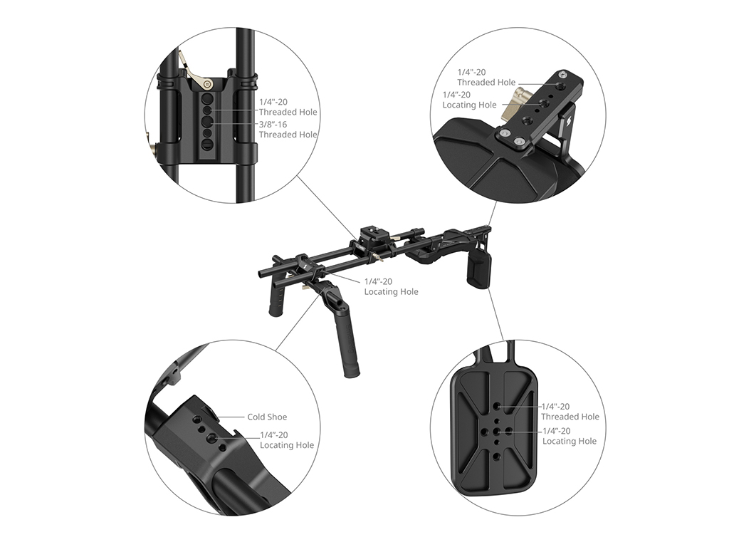 4480 Shoulder Rig Kit Omuzluk (Classic Versiyon)