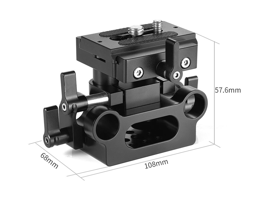 DBC2272B 15mm Evrensel Ray Destek Sistemi Plakası