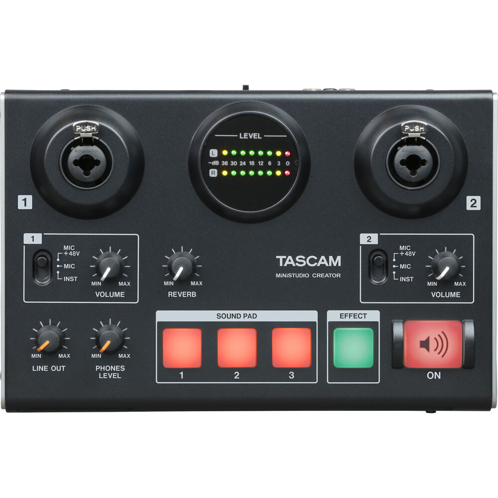 Tascam US-4x4HR 4 Giriş / 4 Çıkış USB Ses Kartı