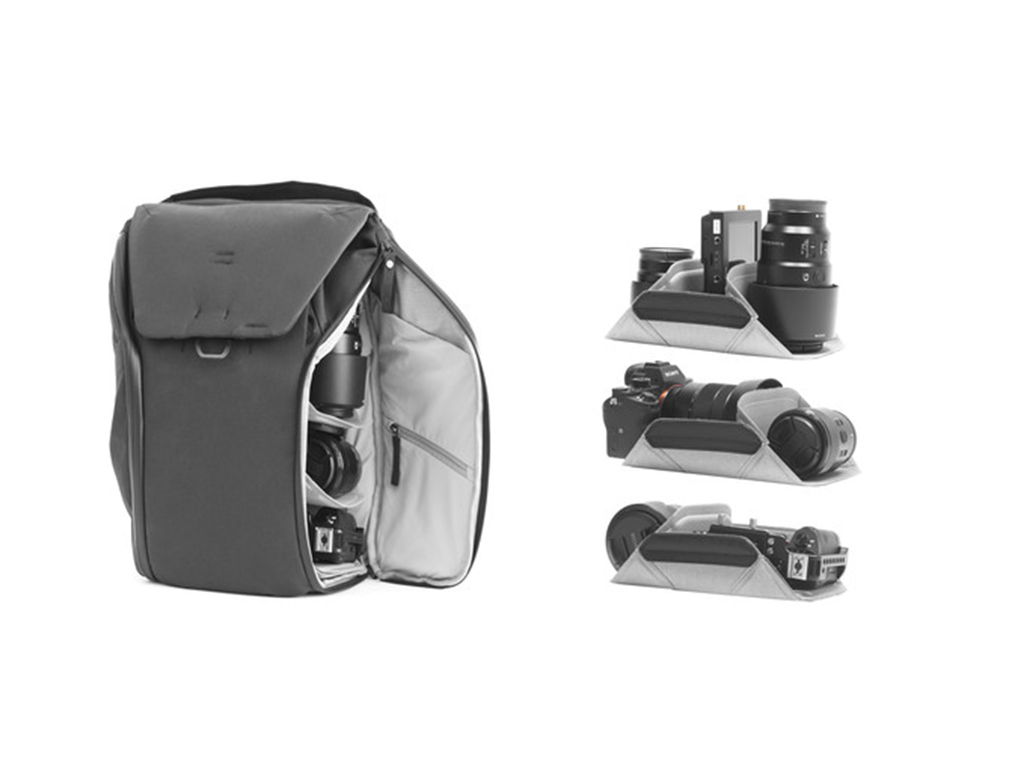 20L v2 Siyah Sırt Çantası