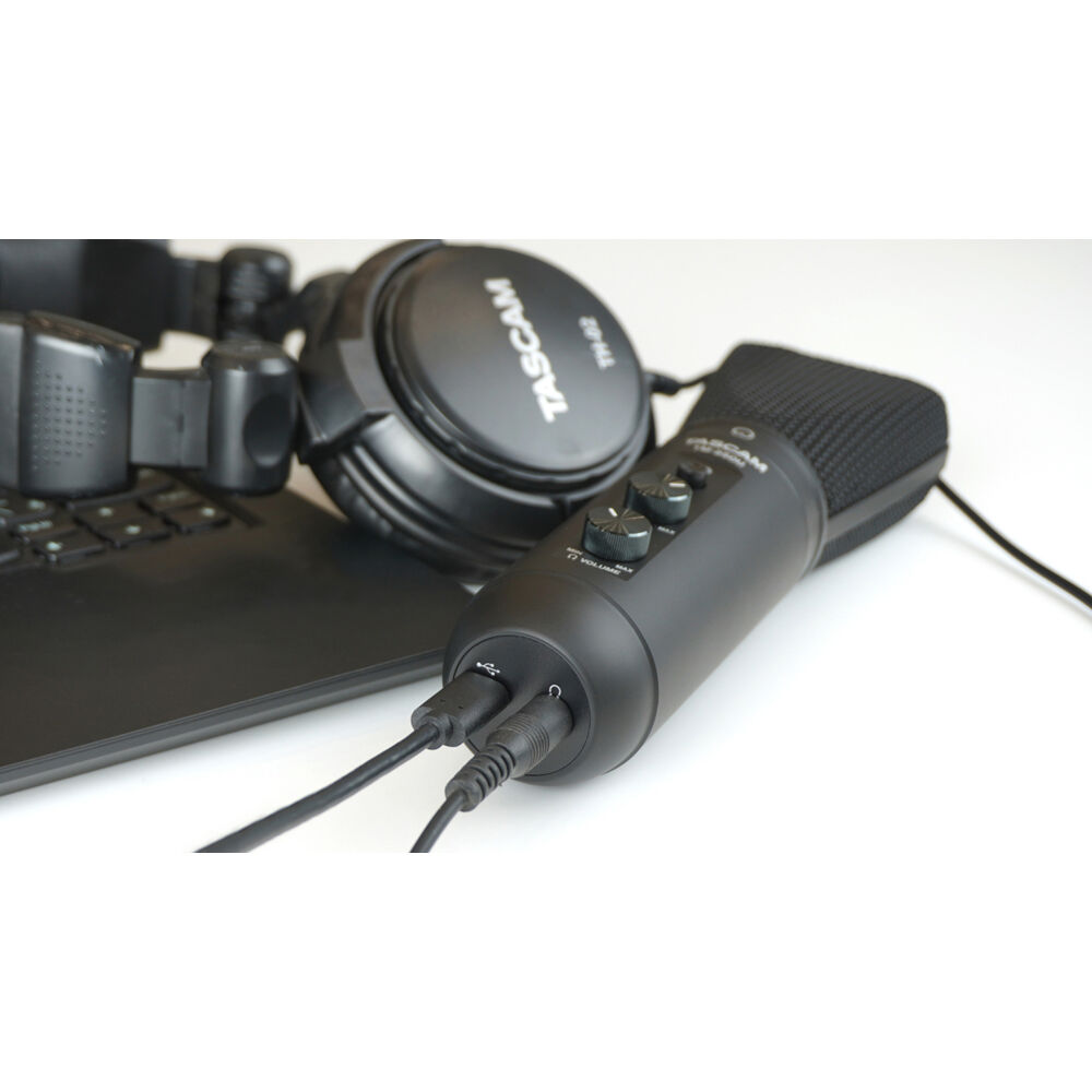 Tascam TM-250U USB Yayıncı Mikrofonu (Kulaklık Çıkışlı)