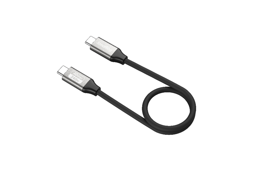 5073 240W 40Gbps 35cm 8K Type-C Data Kablosu (Düz)