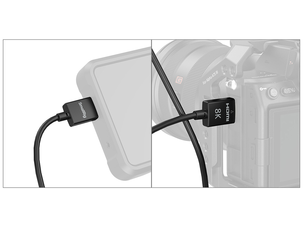 5086 100cm 8K HDMI Veri Kablosu (A-A)