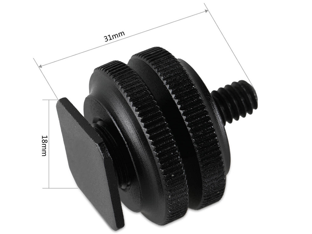 1631 İkili Cold Shoe Adaptör Seti
