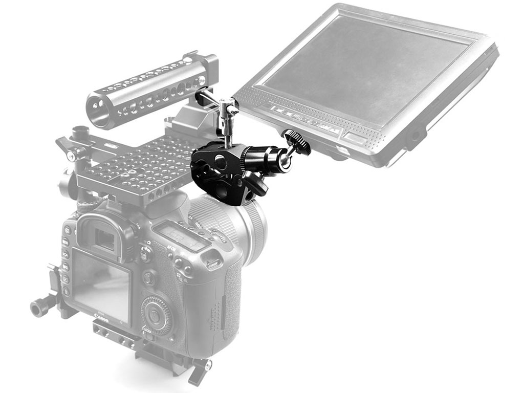 1124 1/4" Ball Head Başlıklı Super Clamp