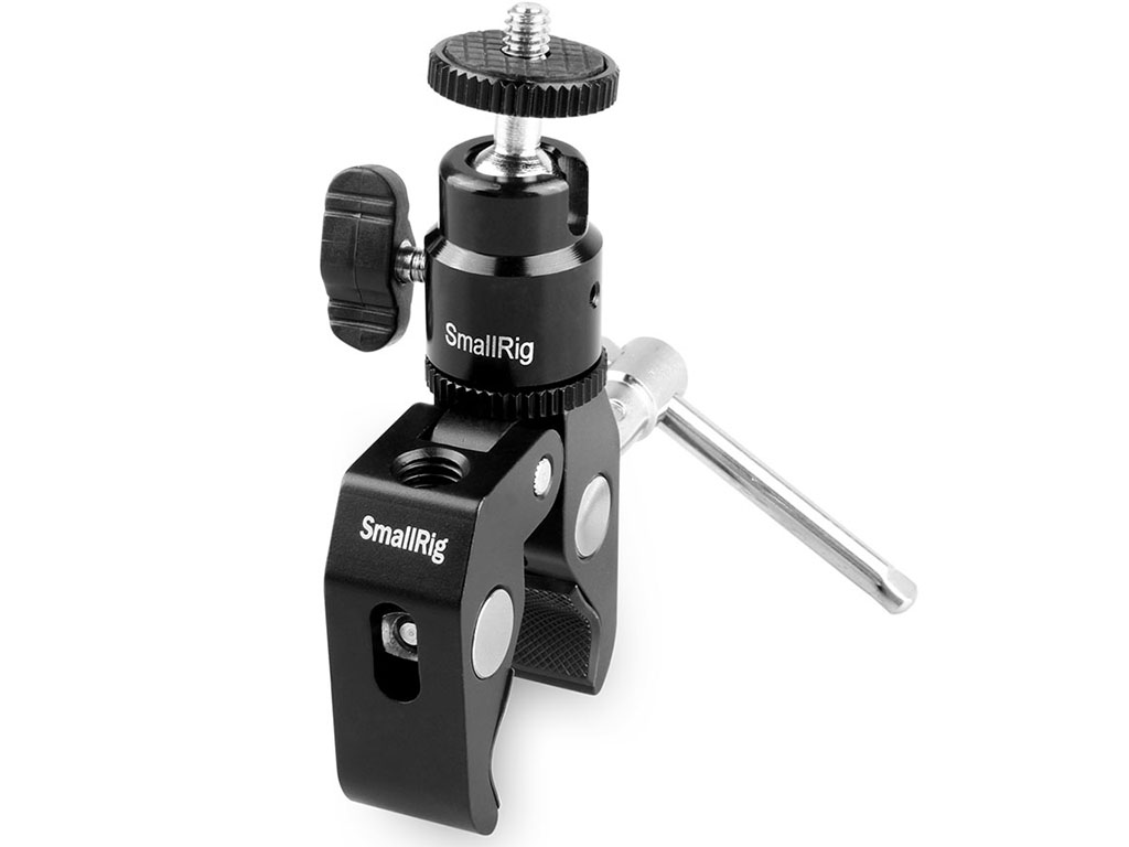 1124 1/4" Ball Head Başlıklı Super Clamp