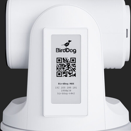 BirdDog Max 4K UHD PTZ Kamera - 12x Zoom Mavi