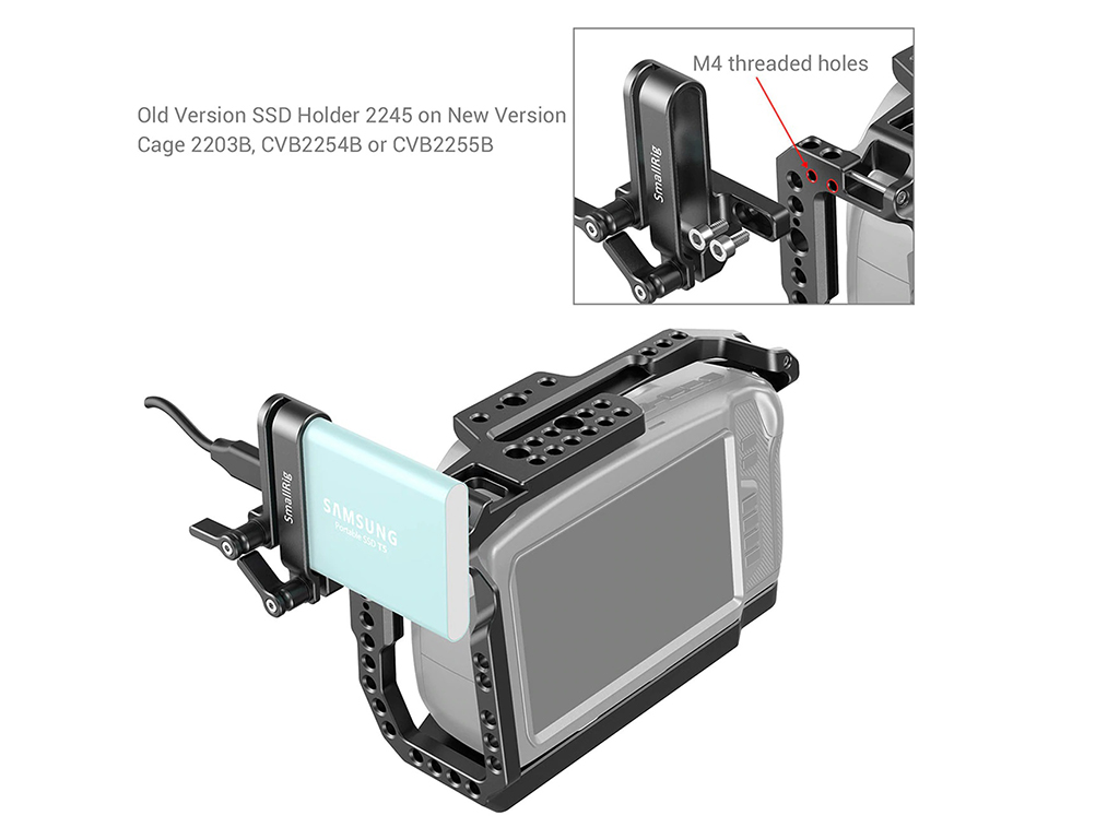 2203B Blackmagic Design Pocket Sinema Kamera 4K & 6K Uyumlu Kafes