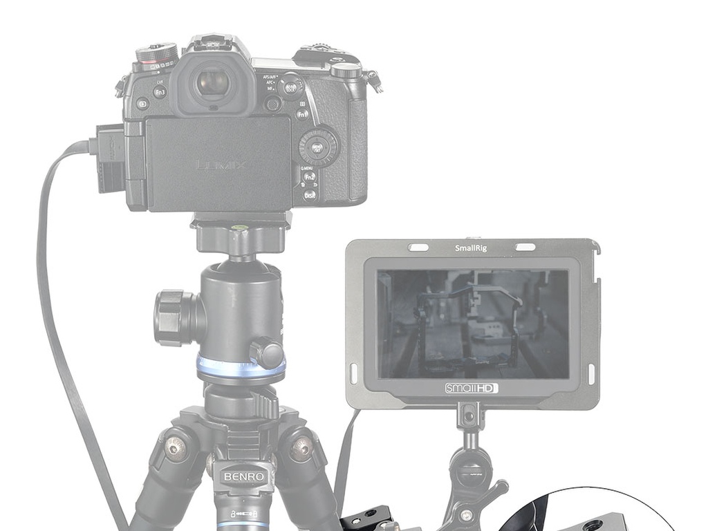 2220 Nato ve ARRI Bağlantılı Süper Clamp