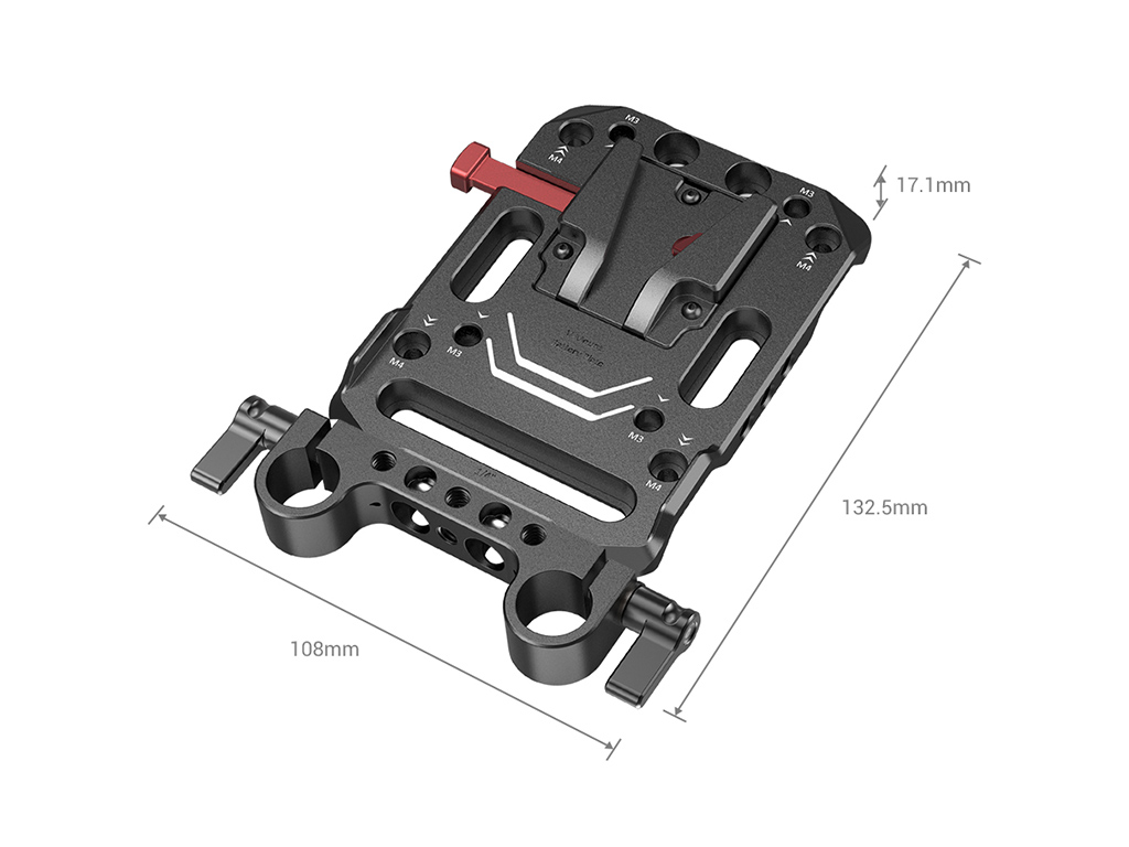 3016 Rod Clampli V-Mount Aparatı