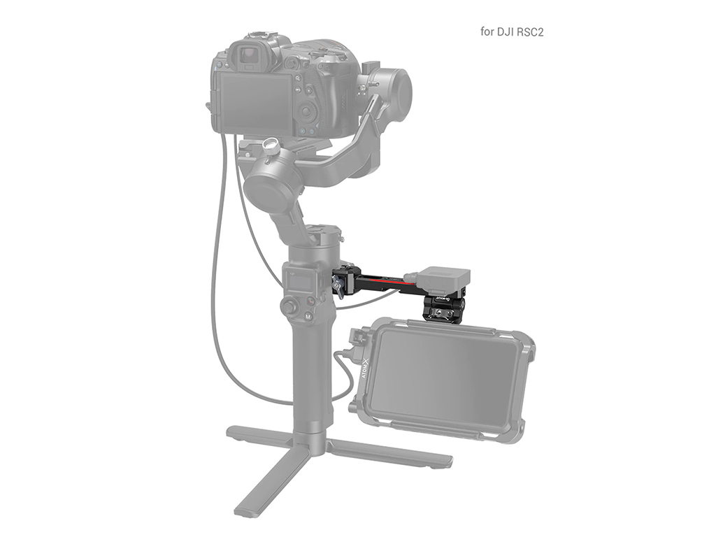 3026 DJI Gimbal için NATO Kelepçeli Monitör Montaj Desteği