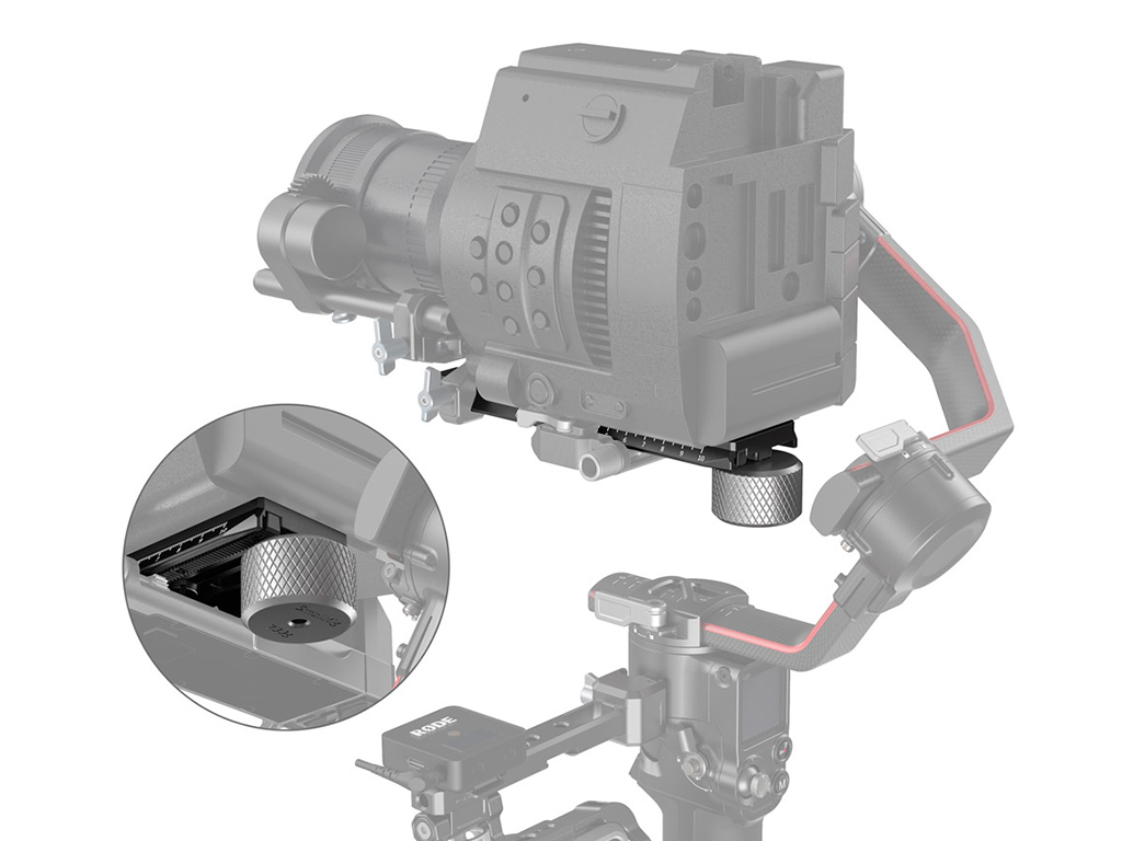 3031B DJI RS2 / Ronin-S için Uzun Kızak