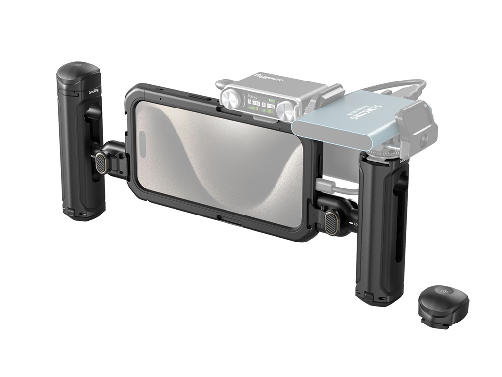 4397 iPhone 15 Pro Uyumlu Çift El Video Kit