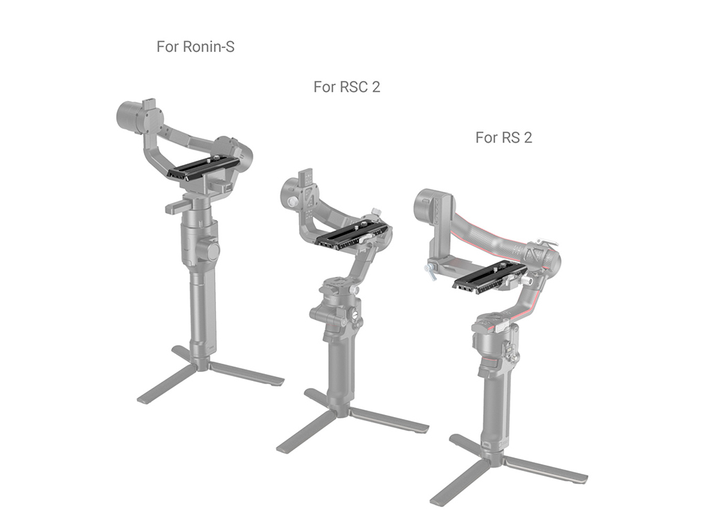 3158B DJI Gimbal için Manfrotto Kızak