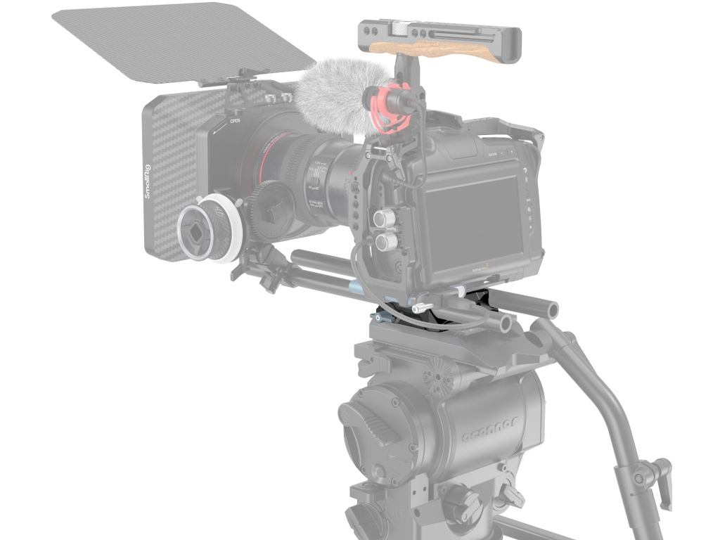 3357 Çift 15mm Çubuk Kelepçeli Evrensel Taban Plakası Baseplate
