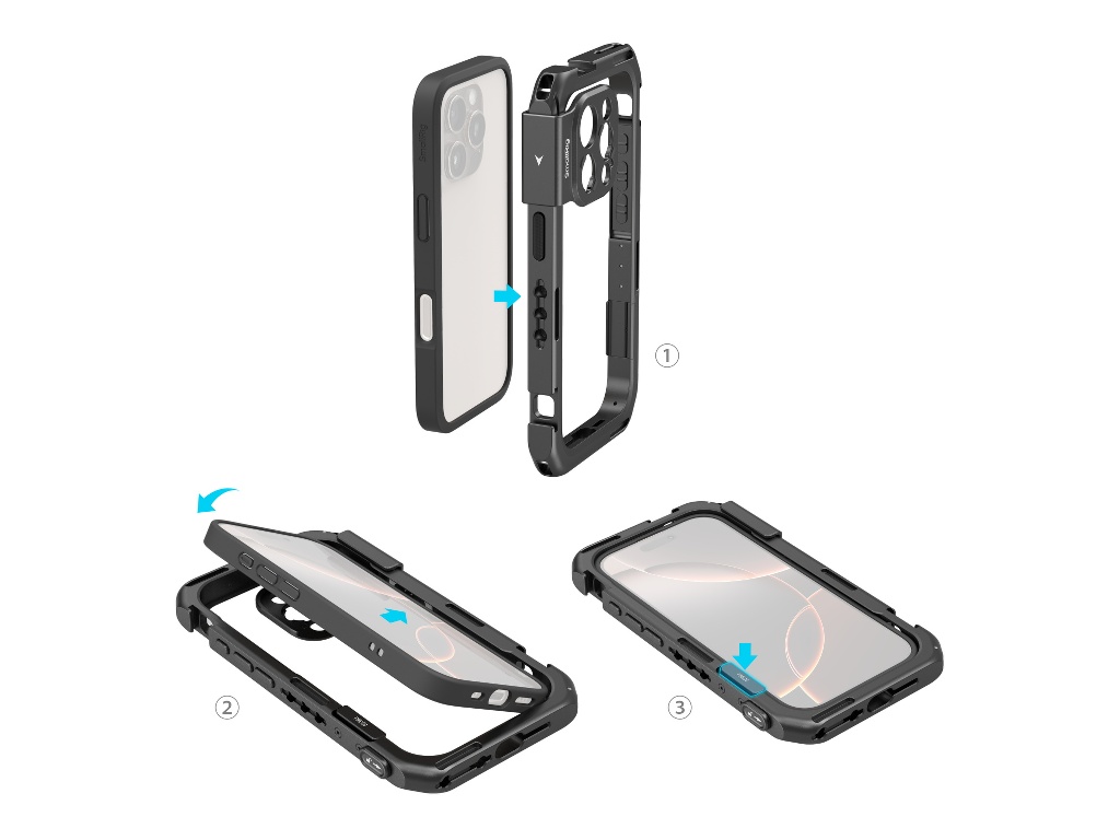 5008 iPhone 16 Pro Uyumlu Kafes