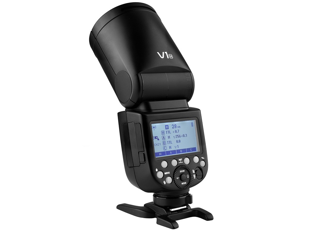 V1 Nikon Uyumlu Yuvarlak Kafa Flaş