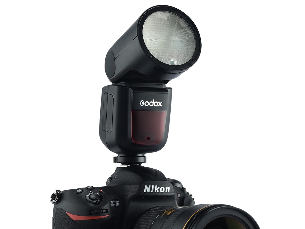 V1 Nikon Uyumlu Yuvarlak Kafa Flaş