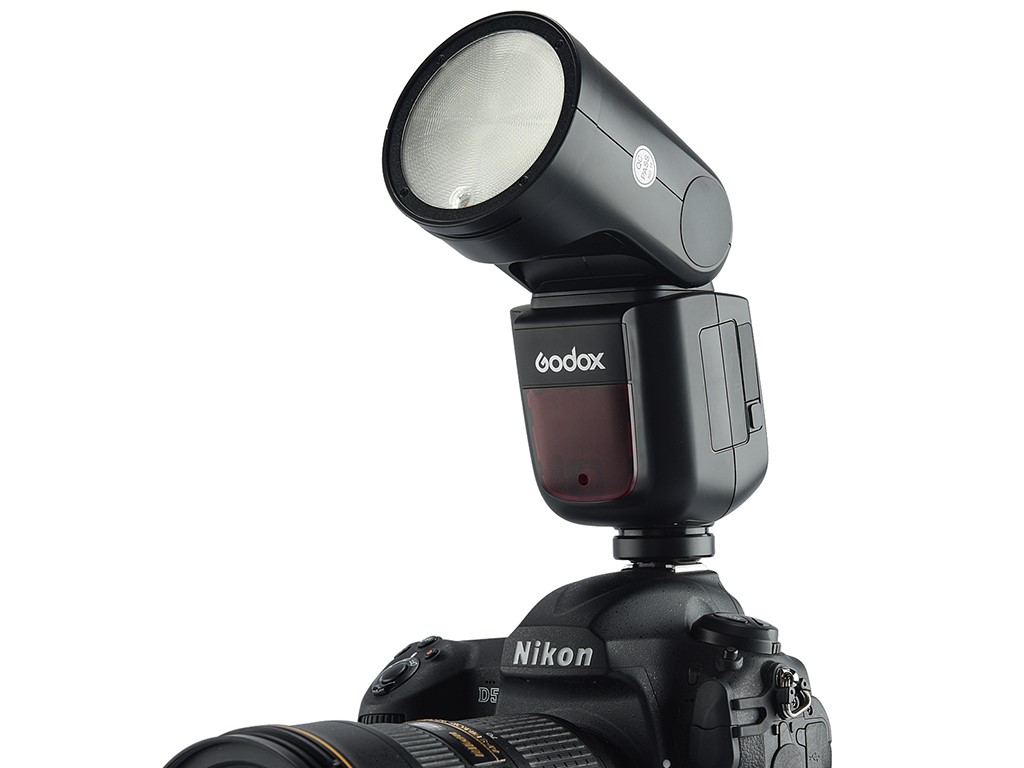 V1 Nikon Uyumlu Yuvarlak Kafa Flaş