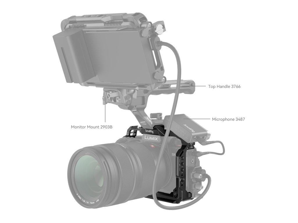 4022 Lumix G9 II/S5 II/S5 IIX Uyumlu Kafes