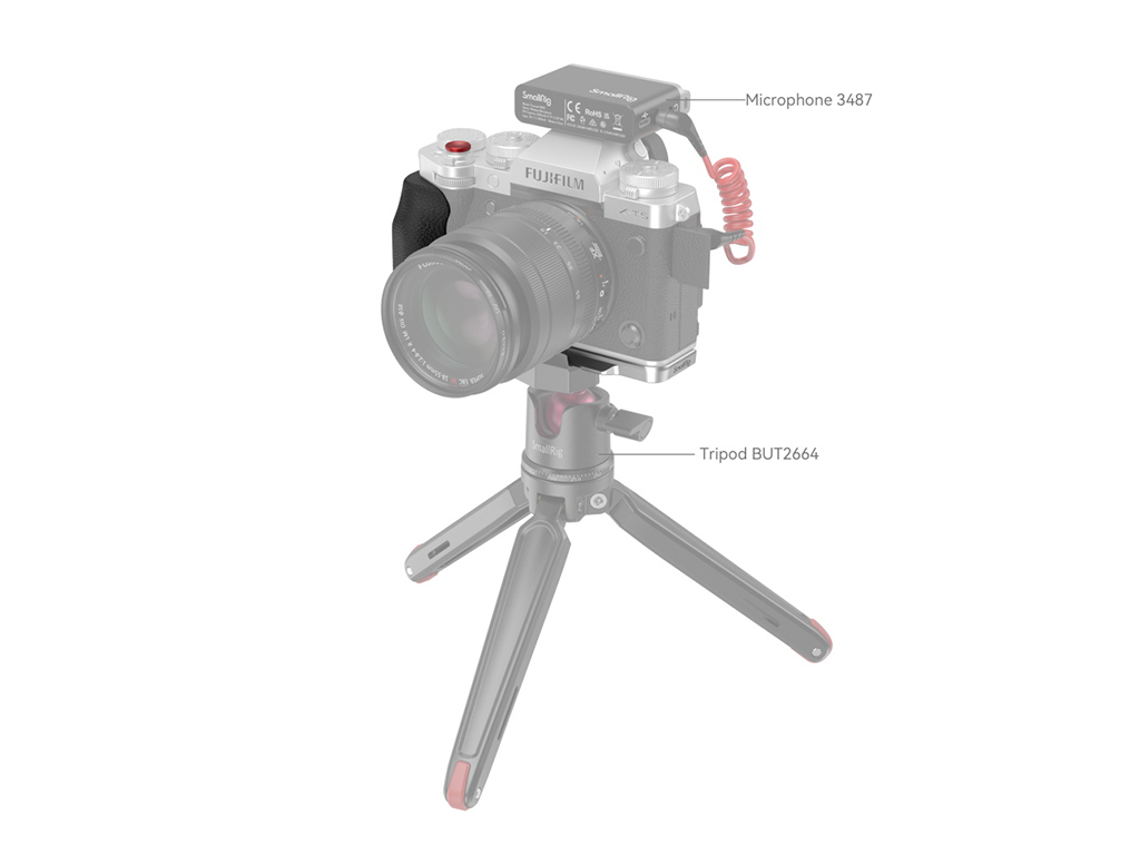 4136 Fujifilm X-T5 Uyumlu L Braket