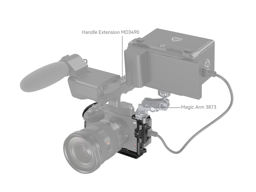 4183 Sony FX30 / FX3 Uyumlu Kafes