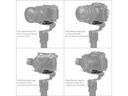 4195 DJI RS3 Mini için Arca-Swiss Plate