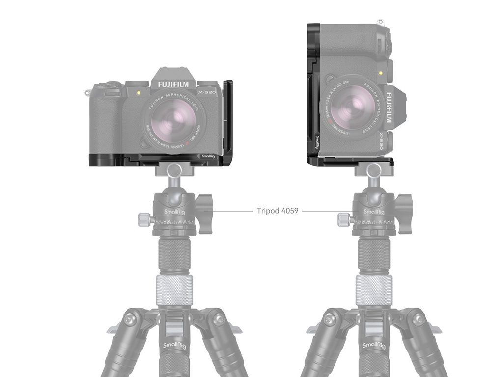 4231 Fujifilm X-S20 Uyumlu L Braket