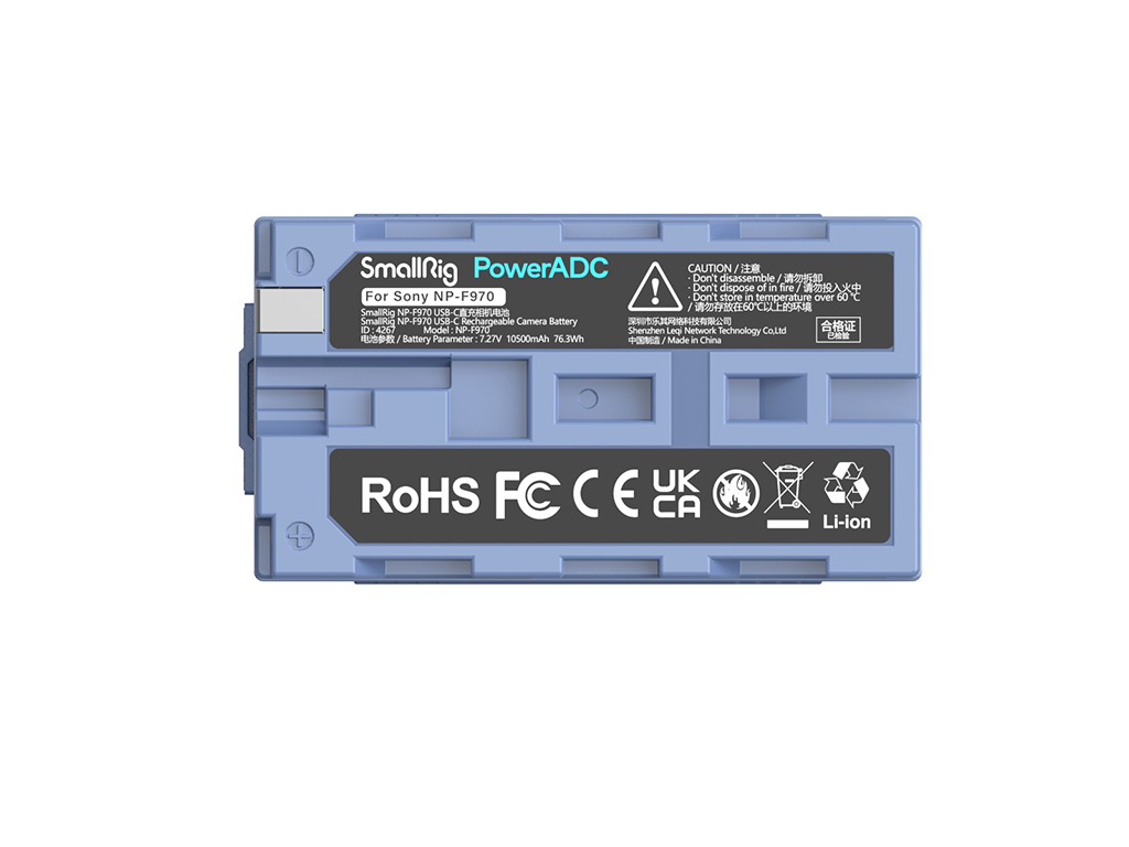 4267 Sony NP-F970 USB-C Batarya