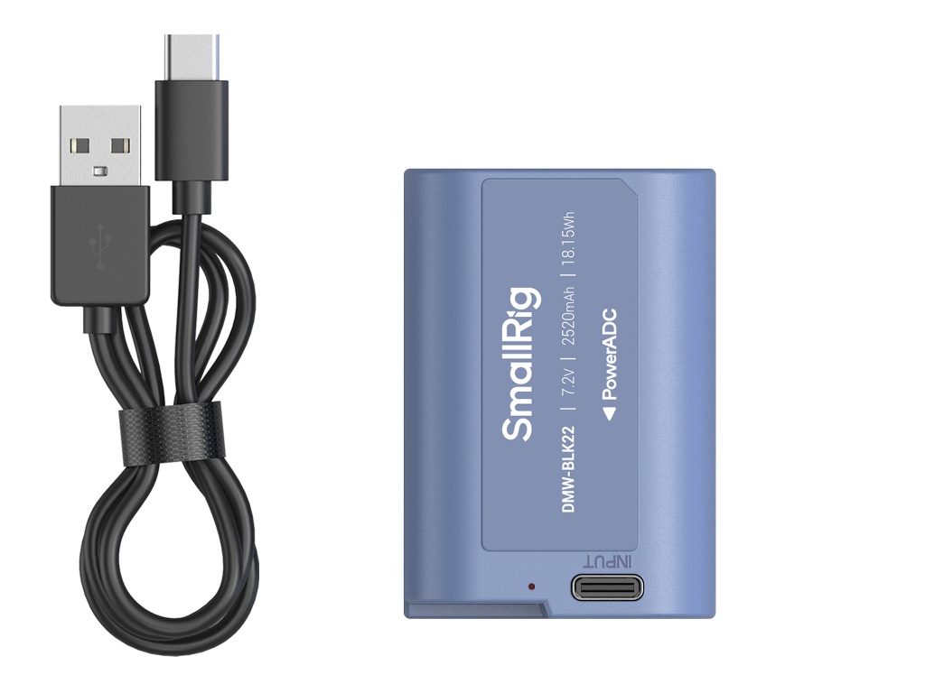 4906 Panasonic DMW-BLK22 USB-C Batarya