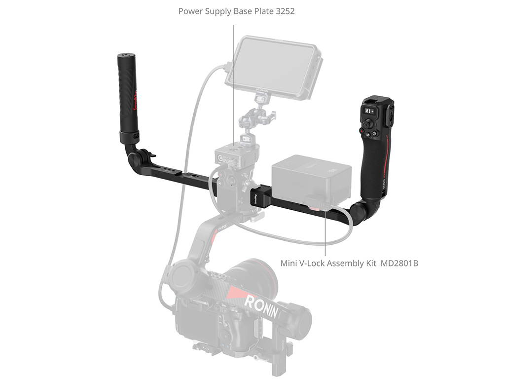 4327 DJI RS Serisi Kontrol Çift Tutma Kolu
