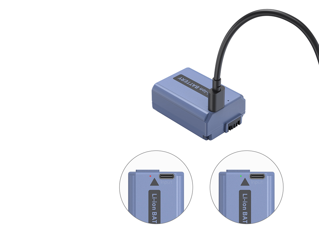 4330 Sony NP-FW50 USB-C Batarya