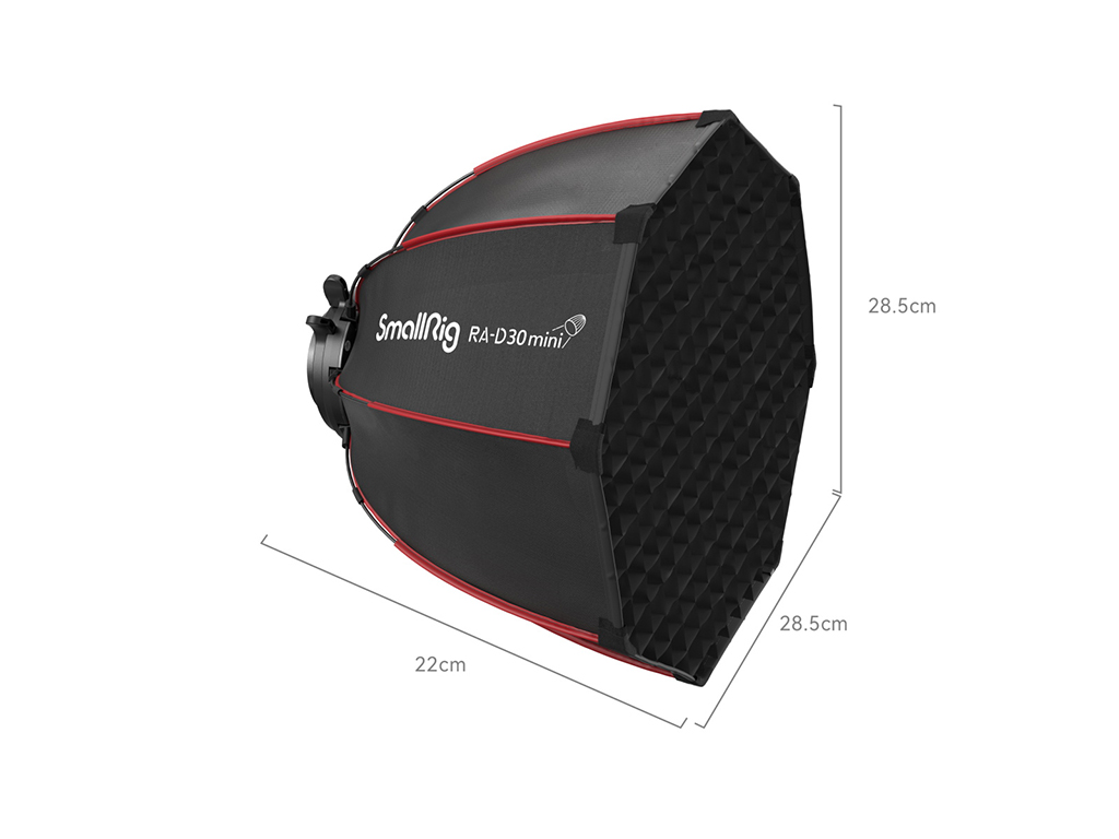 4358 RA-D30 RC60B Uyumlu 30cm Parabolik Softbox
