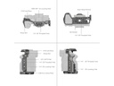 4481 Sony A7R V / A7 IV / A1 / A7S III / A7R V Uyumlu ''HawkLock'' Serisi Kafes