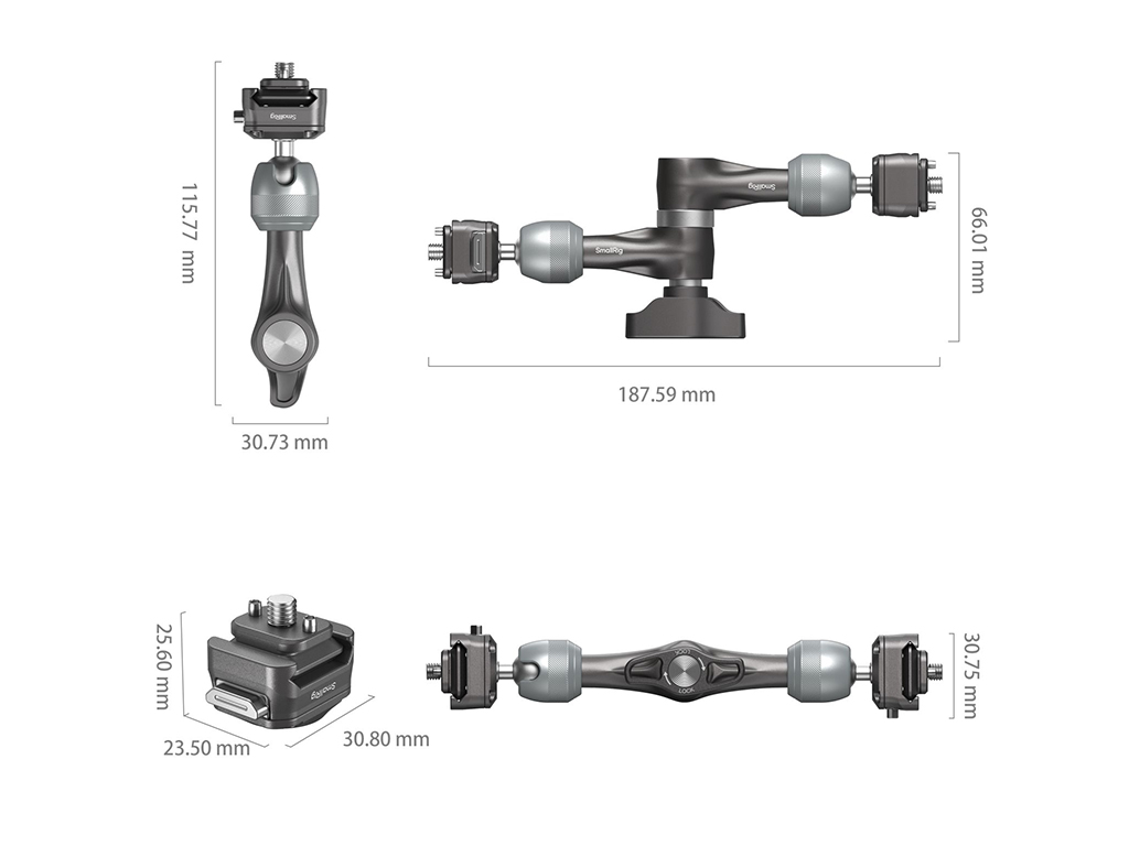 4490 H21 Hawklock Rosette Hızlı Çıkartılabilen Magic Arm